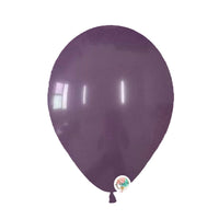 100-pack grape purple latex balloons by 7Circles in 5, 9, and 11 inches, perfect for elegant party decor. Globos púrpura uva para eventos.