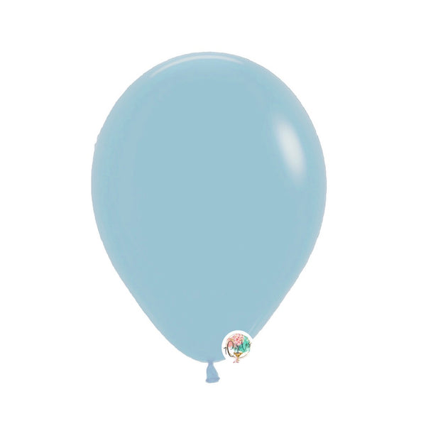 5" Baby Blue Balloons Latex 100 count globo para decoracion de fiestas by www.7circlesusa.com UPC code 672975567934