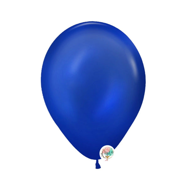 18" Transparent Sapphire Blue Balloons Latex 10 count globo para decoracion de fiestas by www.7circlesusa.com UPC code 672975570163