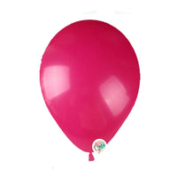 11" Fushia Latex balloon 100 count by www.7circlesusa.com upc code 672975569495