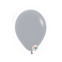 11" Grey latex balloon 100 count by www.7circlesusa.com upc code 672975569563