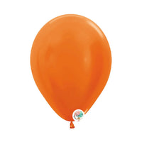 11" Orange latex balloon 100 count by www.7circlesusa.com upc code 6729755695011