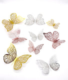 Butterfly decorations - 24 pieces