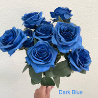 Dark Blue Rose Bush with 10 Heads from www.7circlesusa.com