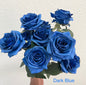 Dark Blue New Rose Bush with 10 Heads from www.7circlesusa.com