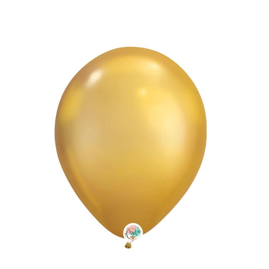 11 inch Chrome Gold latex balloons by link: www.7CirclesUSA.com